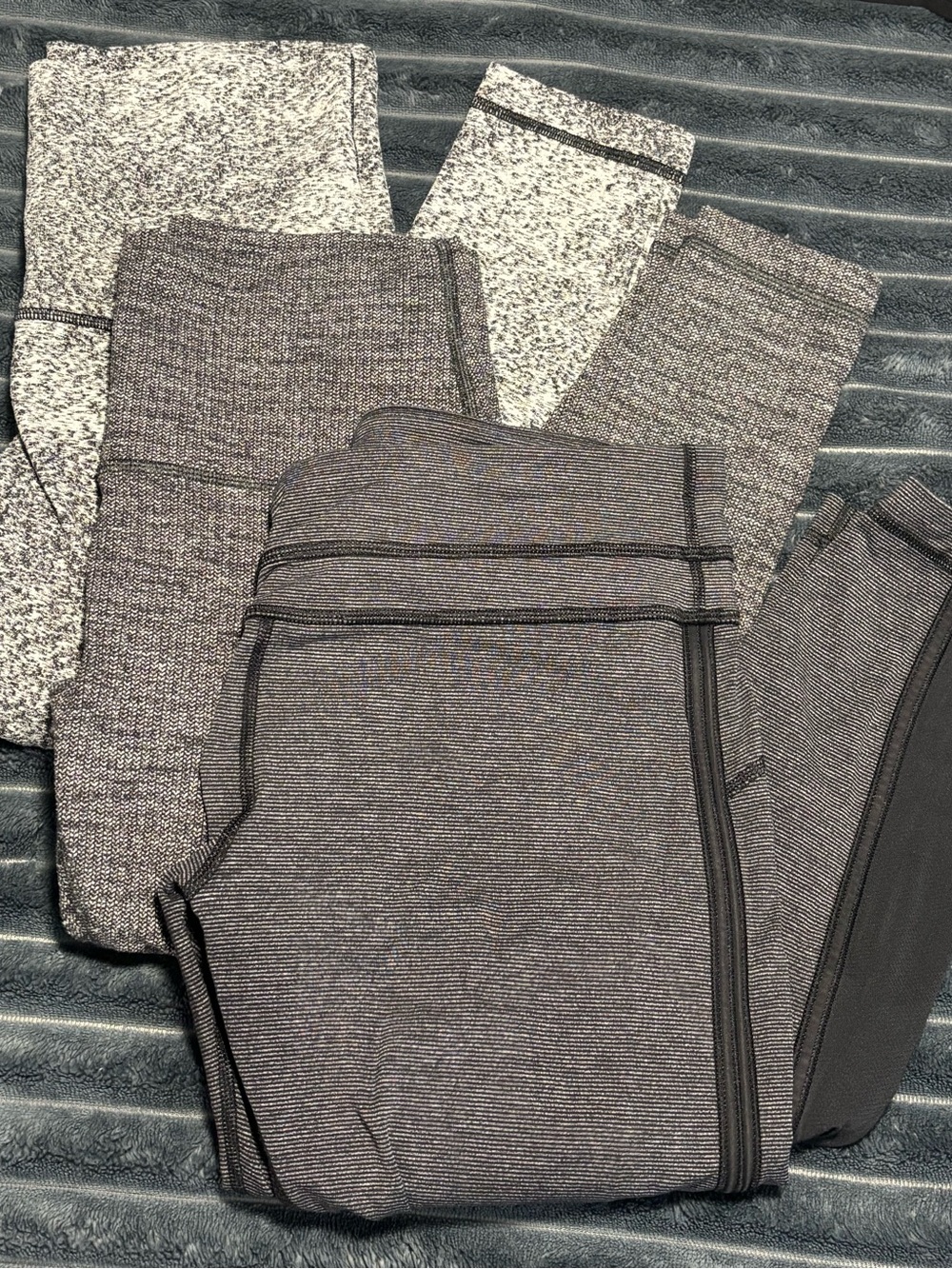 Lot of 3 Lululemon leggings. Size 8